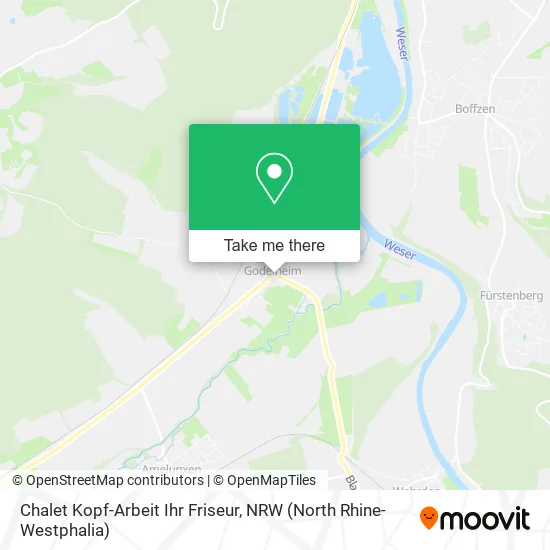 Карта Chalet Kopf-Arbeit Ihr Friseur