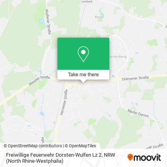 Freiwillige Feuerwehr Dorsten-Wulfen Lz 2 map