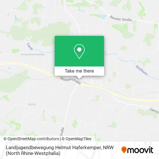 Карта Landjugendbewegung Helmut Haferkemper