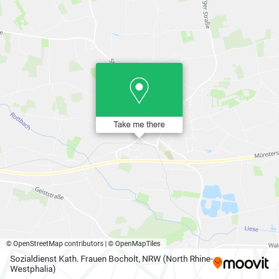Sozialdienst Kath. Frauen Bocholt map