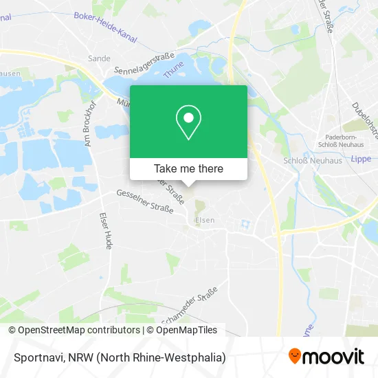 Sportnavi map