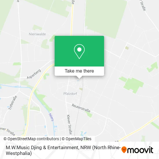 M.W.Music Djing & Entertainment map