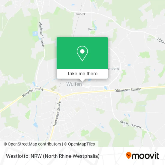 Westlotto map