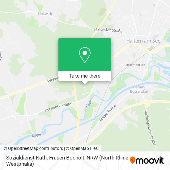 Sozialdienst Kath. Frauen Bocholt map