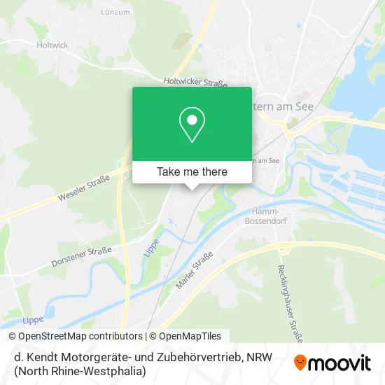 Карта d. Kendt Motorgeräte- und Zubehörvertrieb