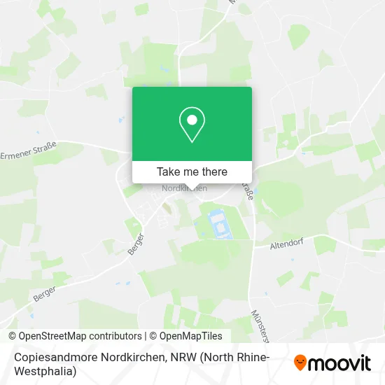 Copiesandmore Nordkirchen map
