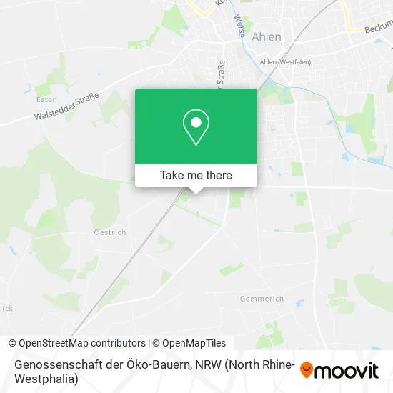 Карта Genossenschaft der Öko-Bauern