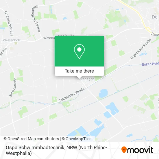 Ospa Schwimmbadtechnik map