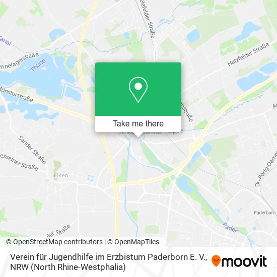 Карта Verein für Jugendhilfe im Erzbistum Paderborn E. V.