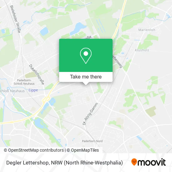 Карта Degler Lettershop