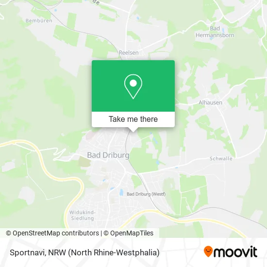 Sportnavi map