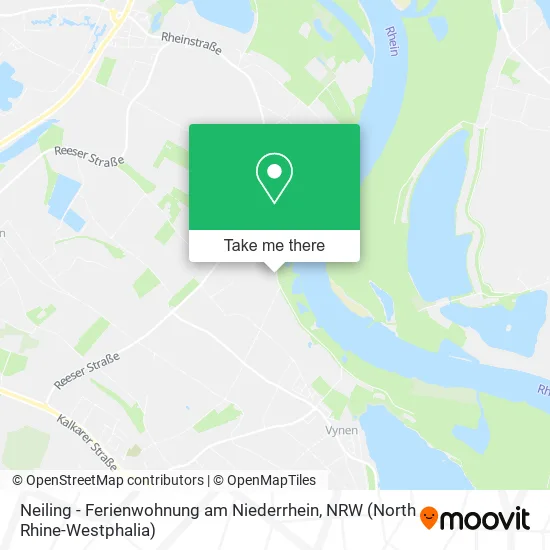 Карта Neiling - Ferienwohnung am Niederrhein