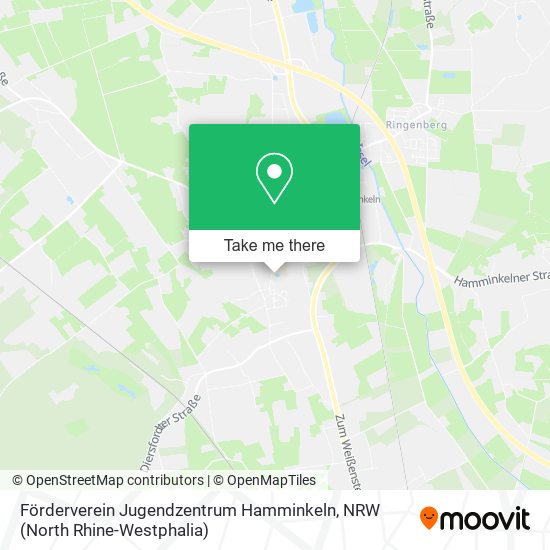 Förderverein Jugendzentrum Hamminkeln map