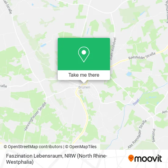 Faszination Lebensraum map