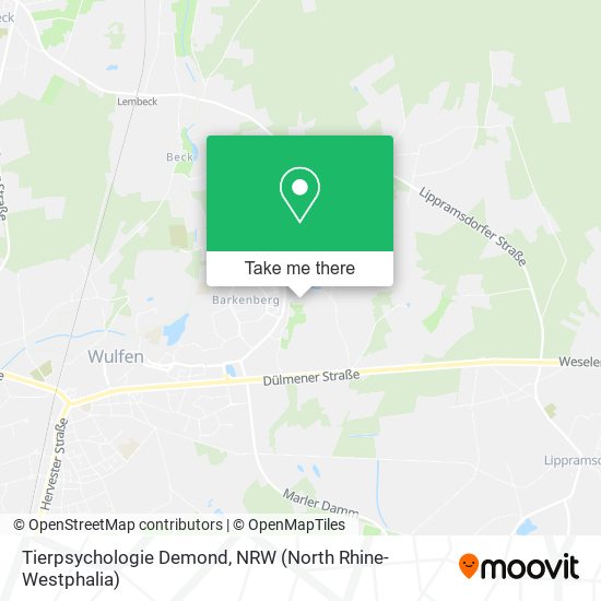 Tierpsychologie Demond map
