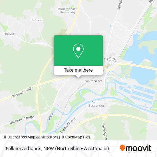 Карта Falknerverbands