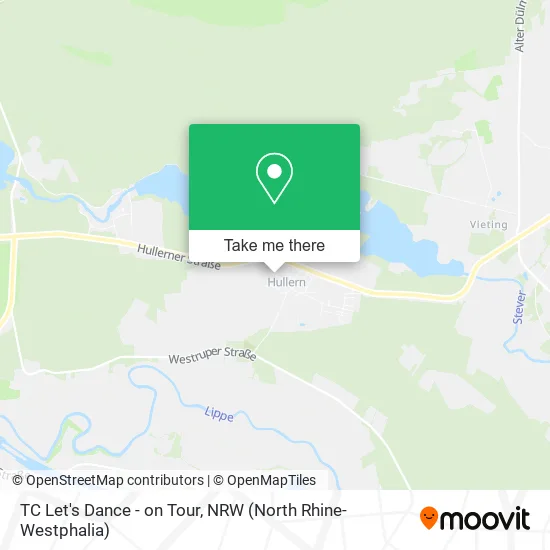 Карта TC Let's Dance - on Tour