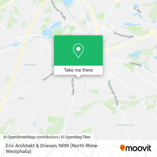 Карта Eric Architekt & Driesen