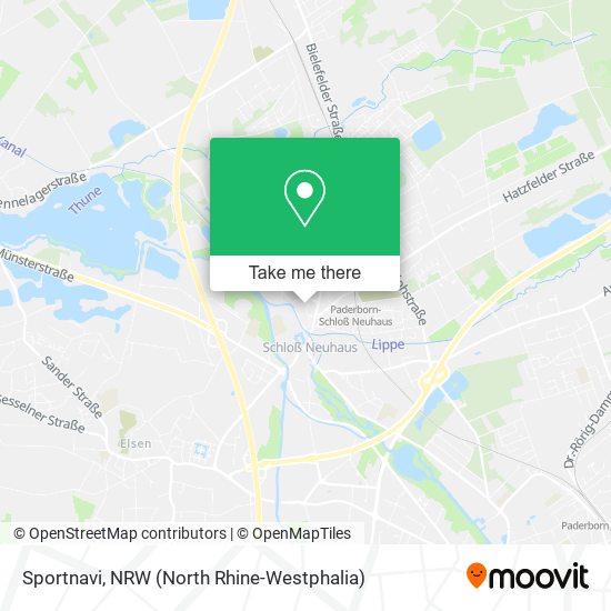 Sportnavi map