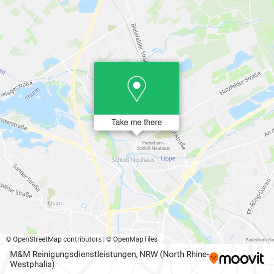 M&M Reinigungsdienstleistungen map