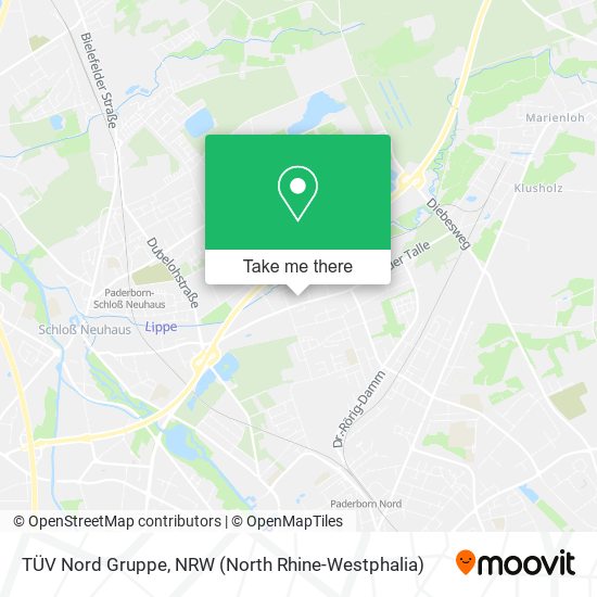 TÜV Nord Gruppe map