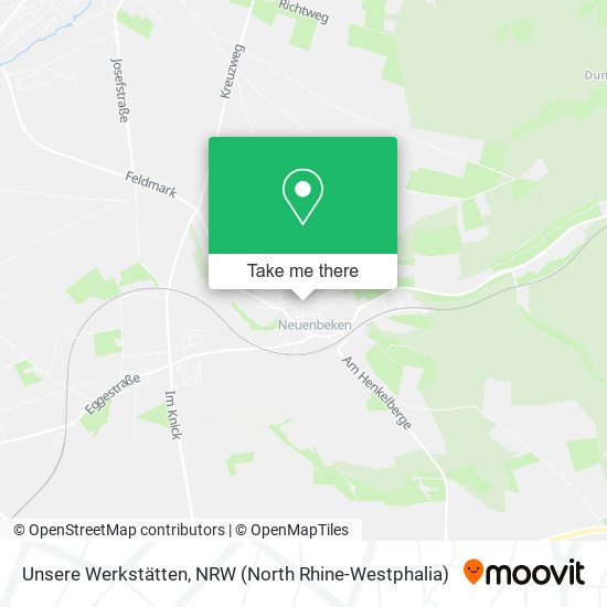 Unsere Werkstätten map