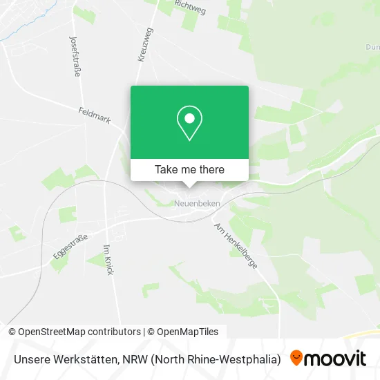 Карта Unsere Werkstätten