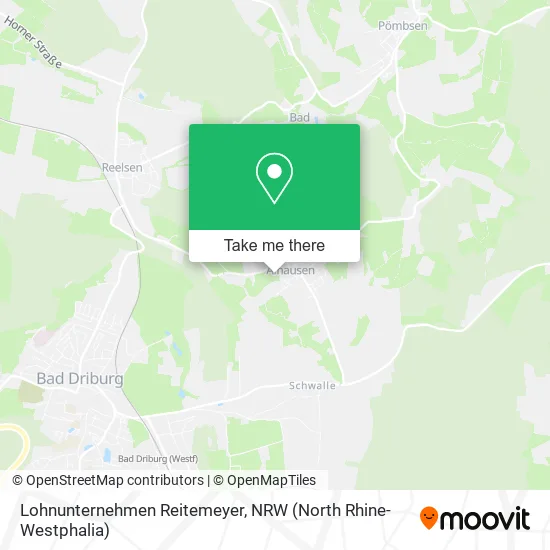 Карта Lohnunternehmen Reitemeyer