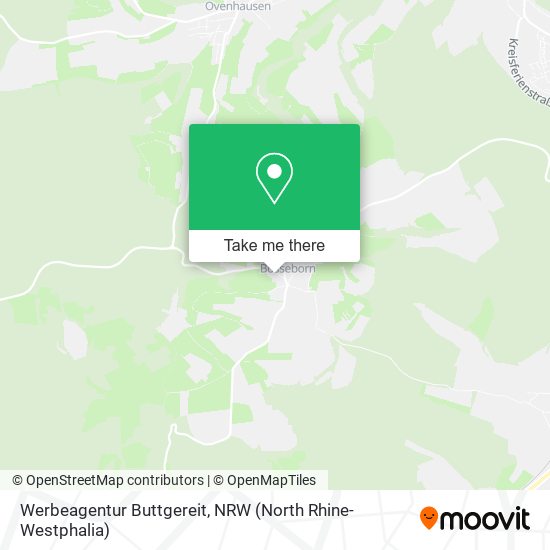 Werbeagentur Buttgereit map