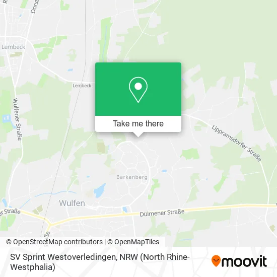 Карта SV Sprint Westoverledingen