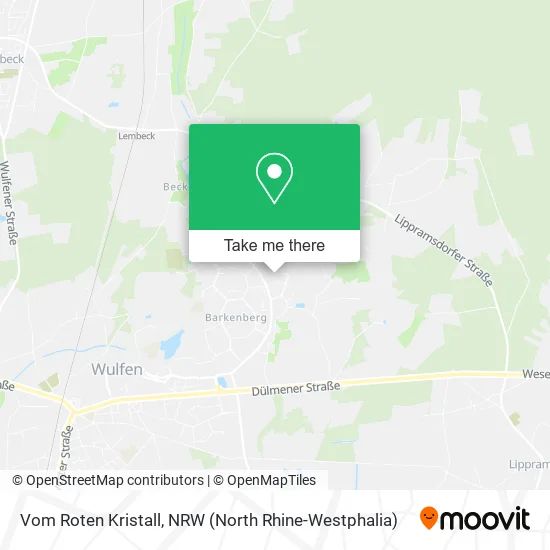 Карта Vom Roten Kristall