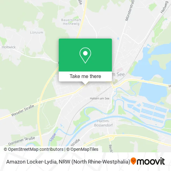 Карта Amazon Locker-Lydia