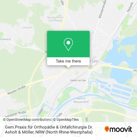 Карта Gem.Praxis für Orthopädie & Unfallchirurgie Dr. Asholt & Möller