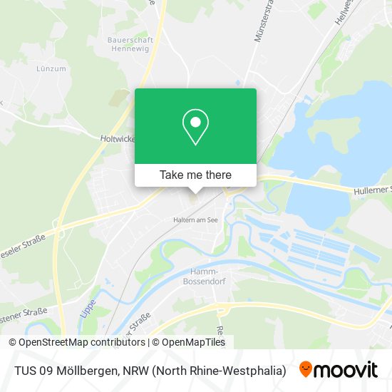 TUS 09 Möllbergen map