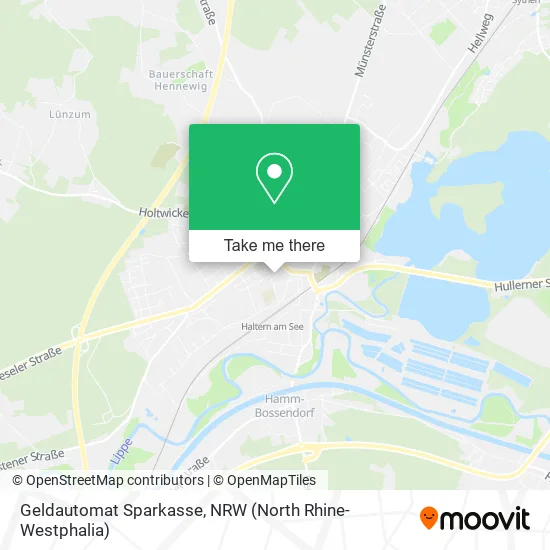 Карта Geldautomat Sparkasse