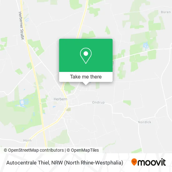 Карта Autocentrale Thiel