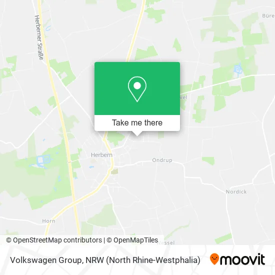 Карта Volkswagen Group