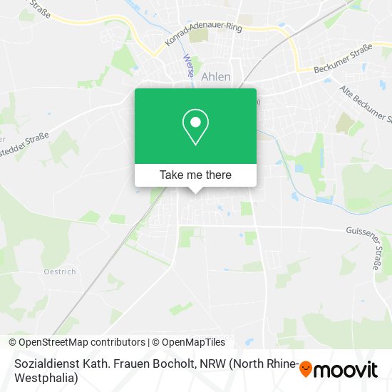 Sozialdienst Kath. Frauen Bocholt map