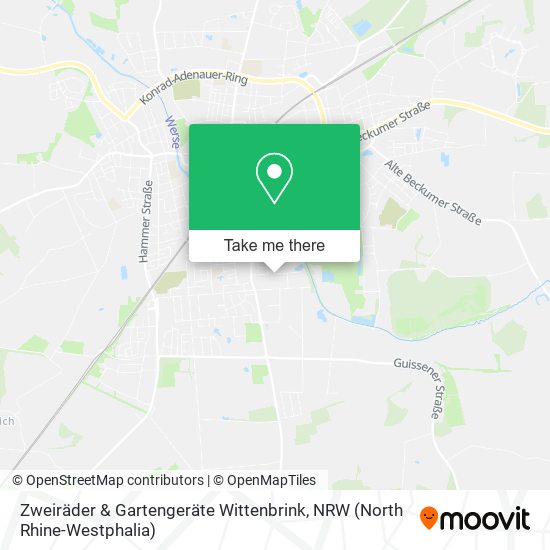 Zweiräder & Gartengeräte Wittenbrink map