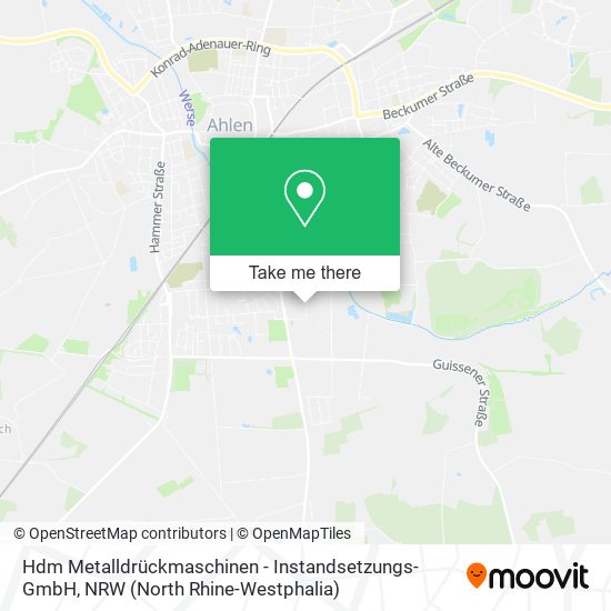 Hdm Metalldrückmaschinen - Instandsetzungs-GmbH map