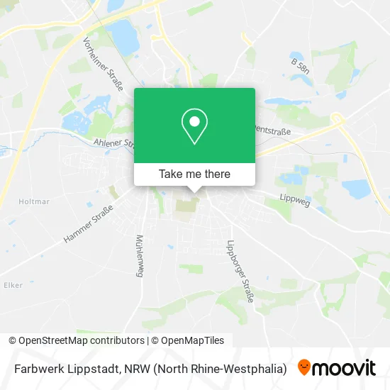 Карта Farbwerk Lippstadt