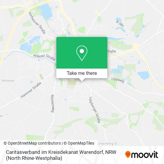 Caritasverband im Kreisdekanat Warendorf map