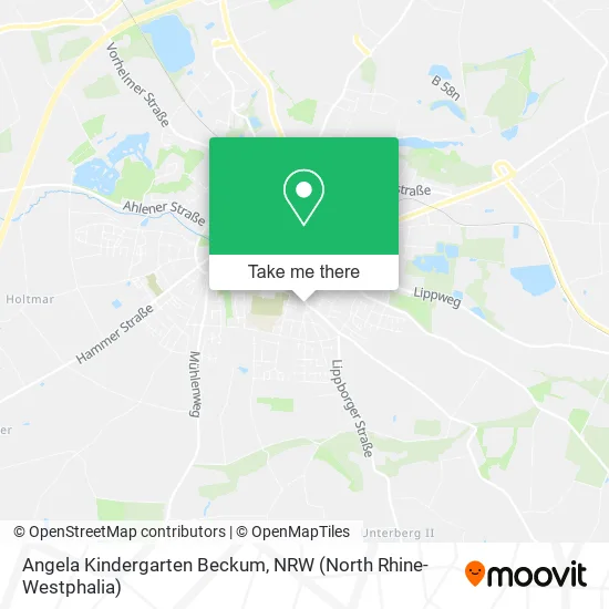 Angela Kindergarten Beckum map