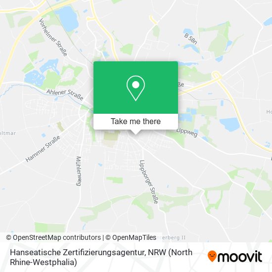 Hanseatische Zertifizierungsagentur map