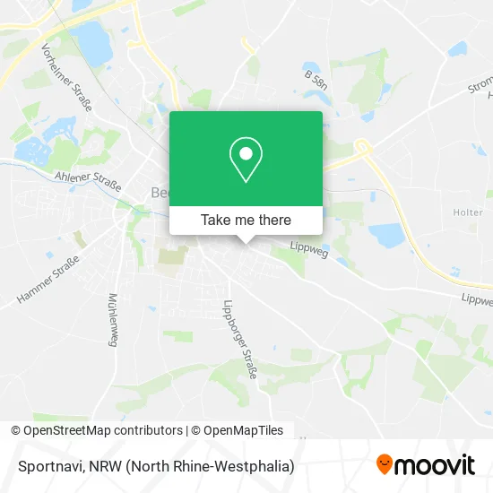 Sportnavi map