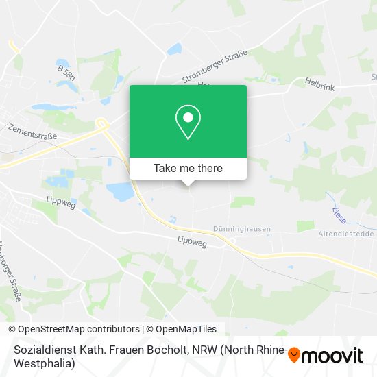 Sozialdienst Kath. Frauen Bocholt map