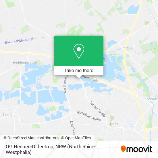 OG Heepen-Oldentrup map