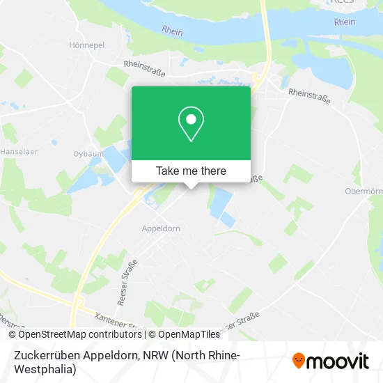 Карта Zuckerrüben Appeldorn