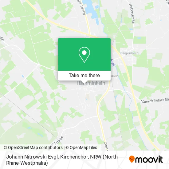 Карта Johann Nitrowski Evgl. Kirchenchor