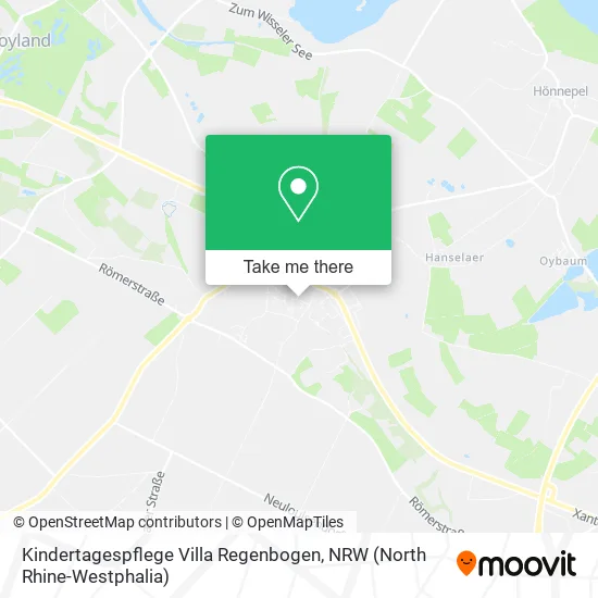Карта Kindertagespflege Villa Regenbogen
